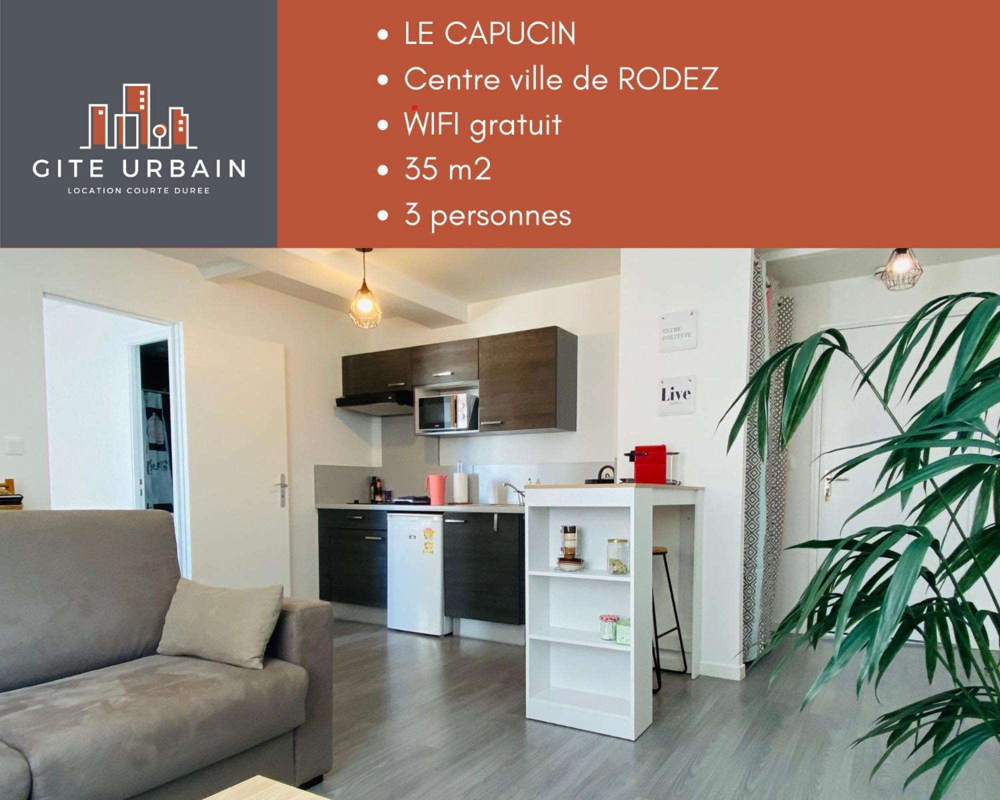 Apartament Le Capucin Rodez Zewnętrze zdjęcie